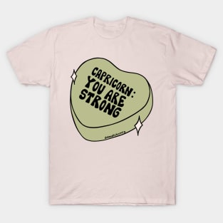 Capricorn Conversation Heart T-Shirt